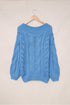 Chunky Oversized Pullover Sweater